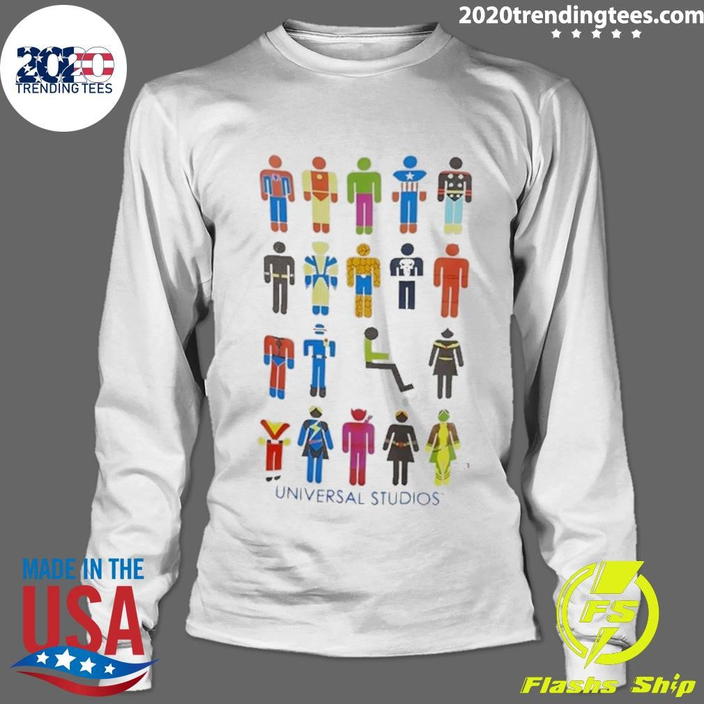 Universal Studios Marvel Super Heroes Shirt