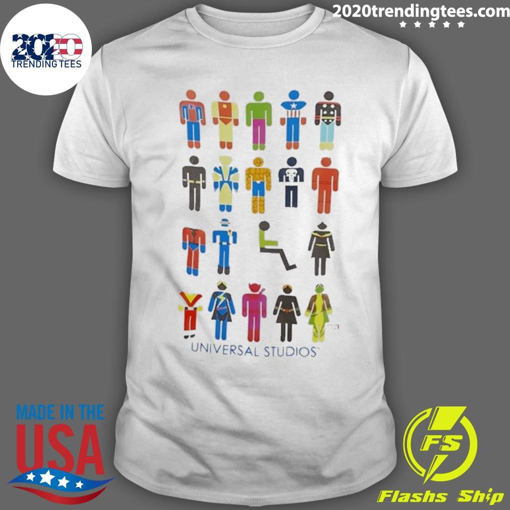 Universal Studios Marvel Super Heroes Shirt