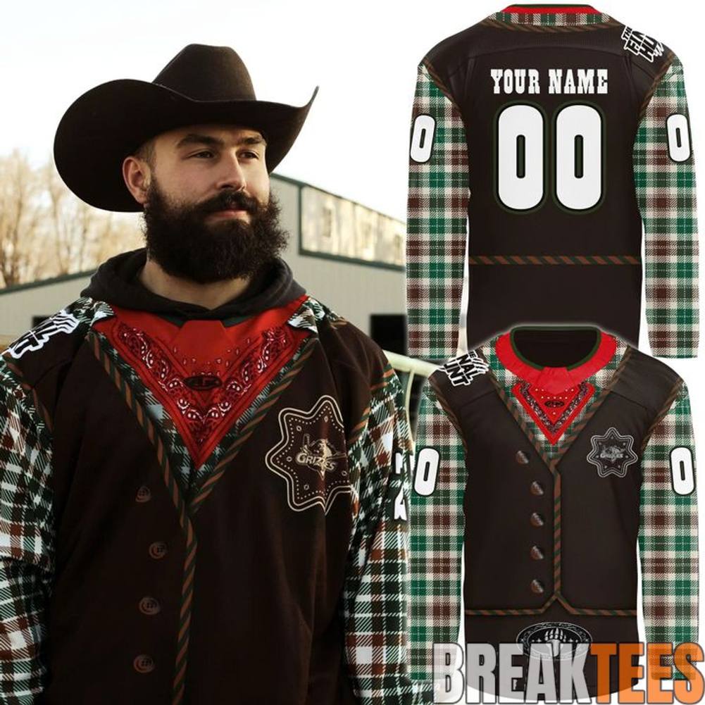 Utah Grizzlies x Wild West 2026 Hockey Jersey