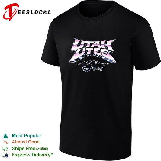 Utah Utes Utah Man Am I University of Utah Athletics College Football Team shirt