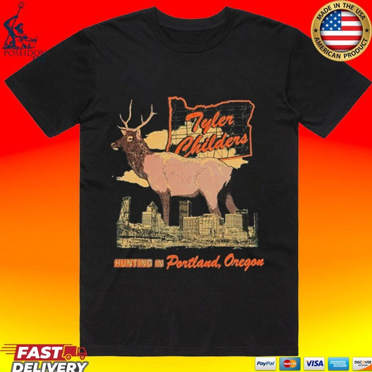Tyler Childers 2026 Hunting In Boulder Oregon T-shirt