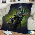 Valentino Rossi 2017 Fleece Throw Blanket