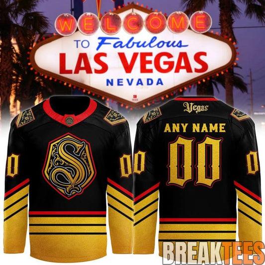 Vegas Sin Hockey Club Special New 2026 Custom Hockey Jersey