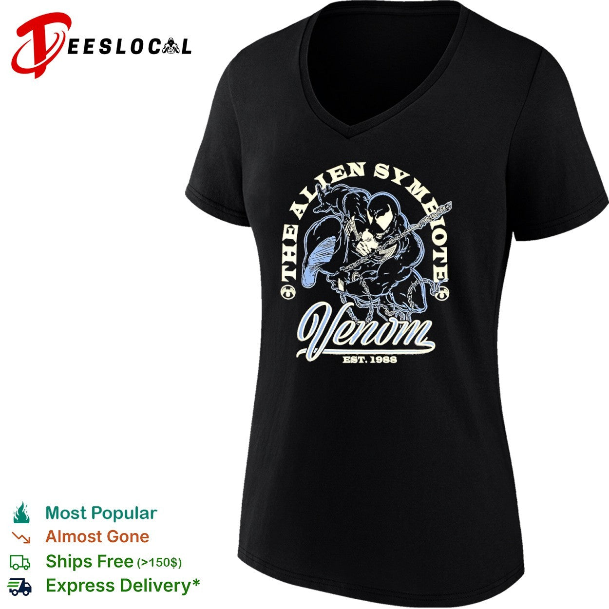 Venom The Alien Symbiote est 1988 Marvel Comics shirt