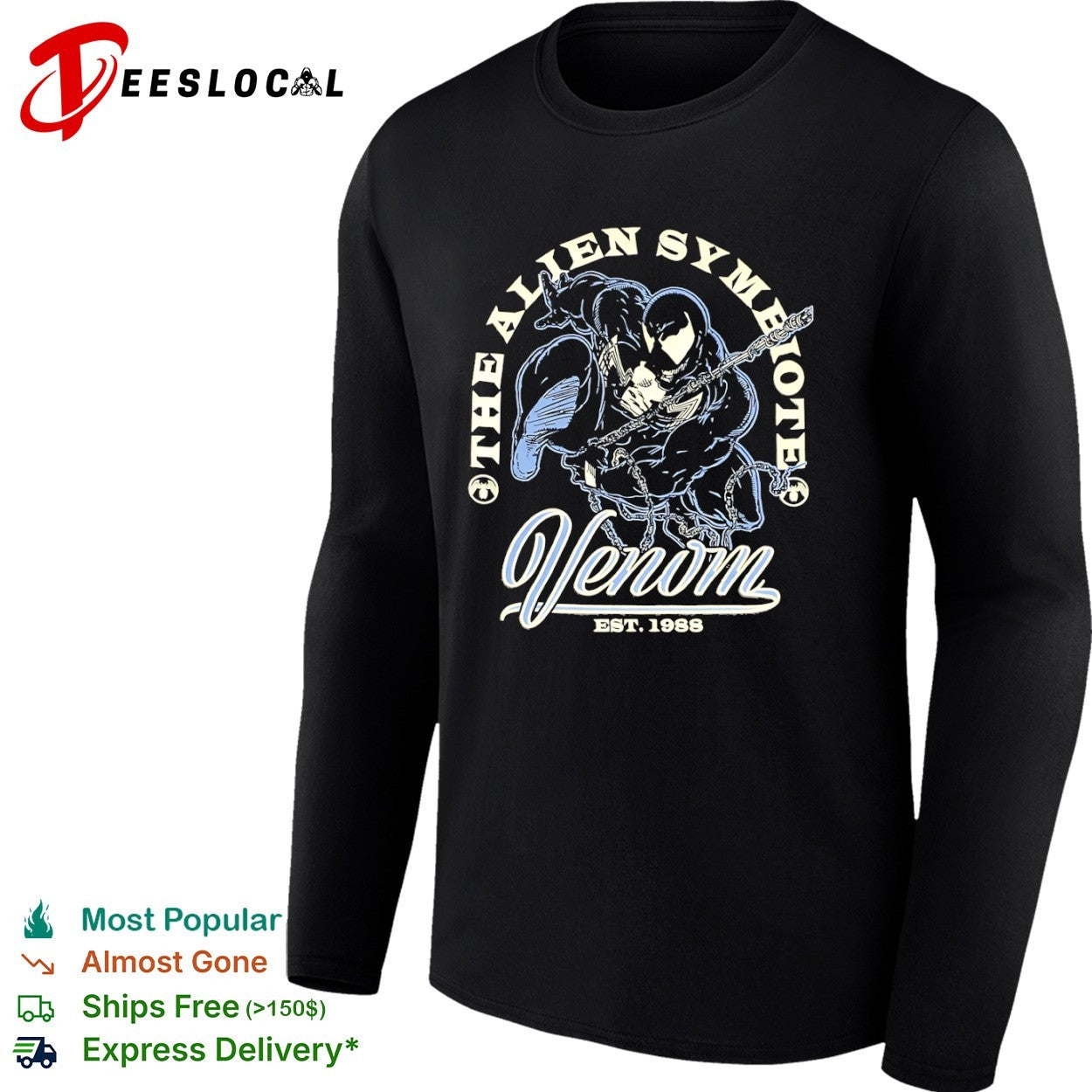 Venom The Alien Symbiote est 1988 Marvel Comics shirt