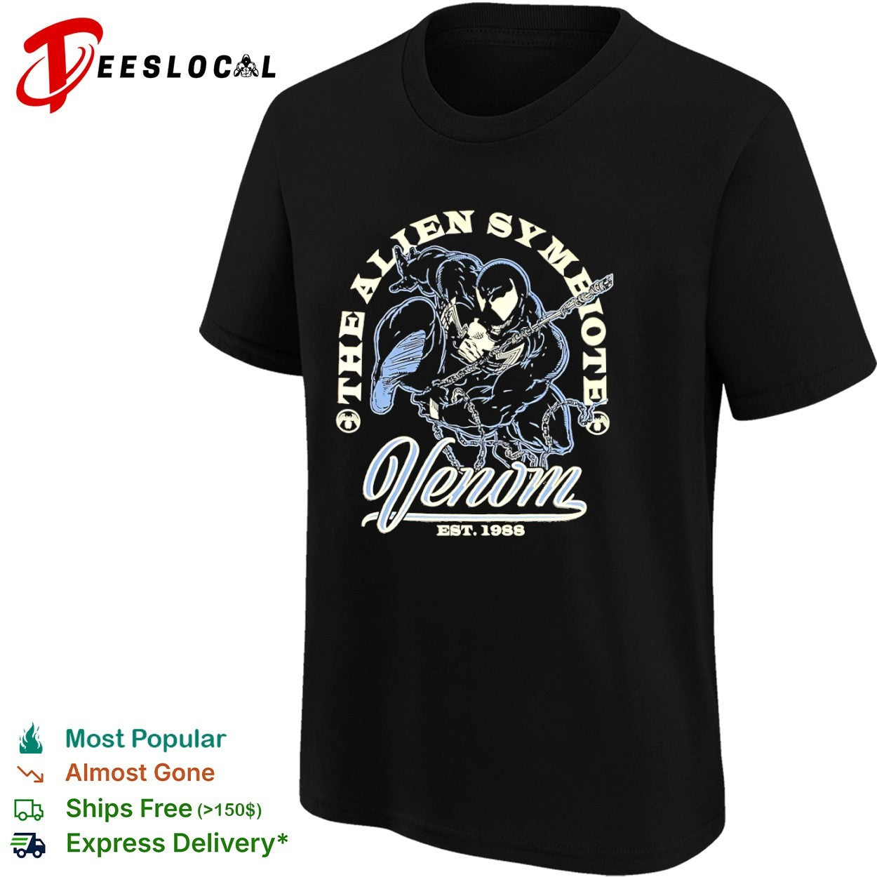 Venom The Alien Symbiote est 1988 Marvel Comics shirt