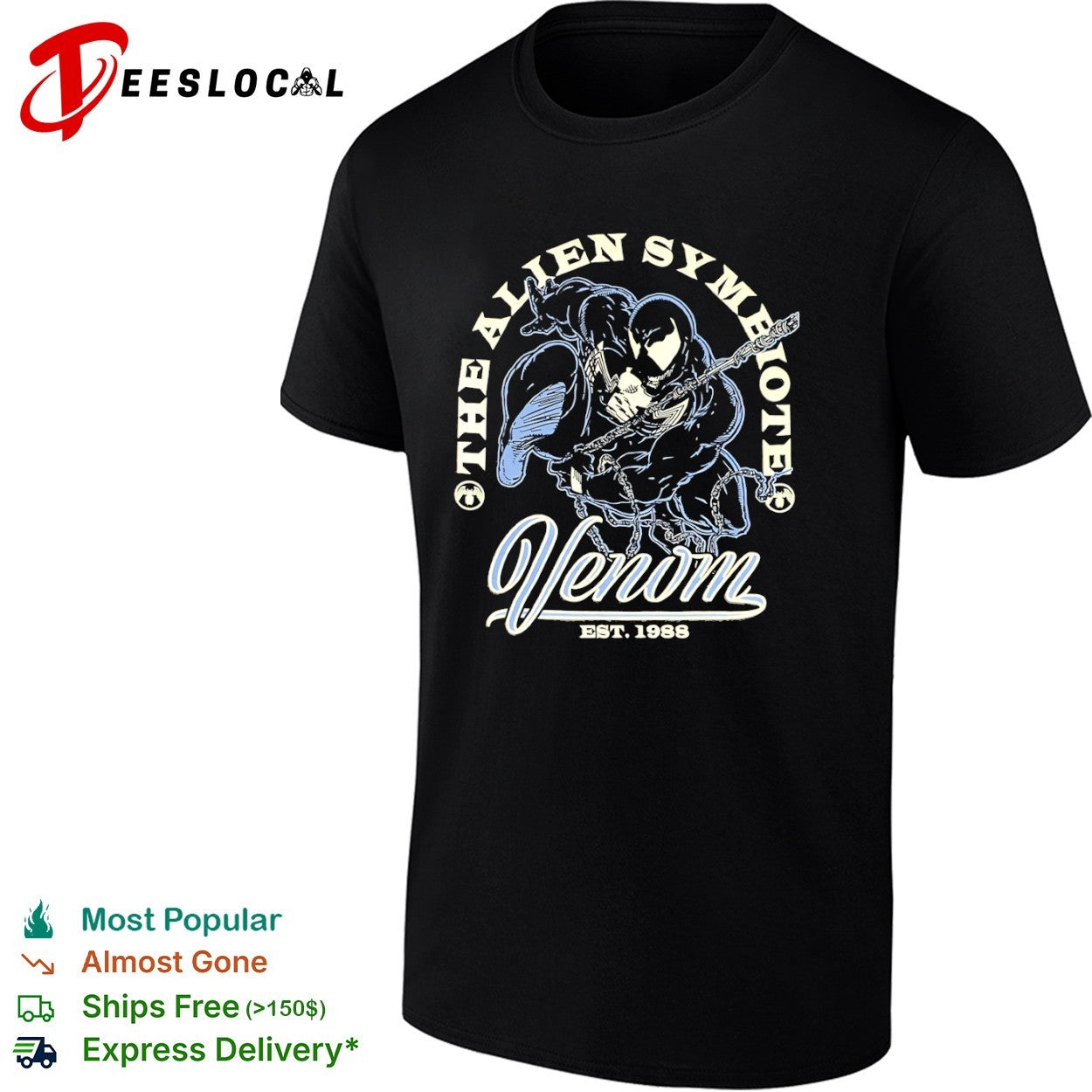 Venom The Alien Symbiote est 1988 Marvel Comics shirt