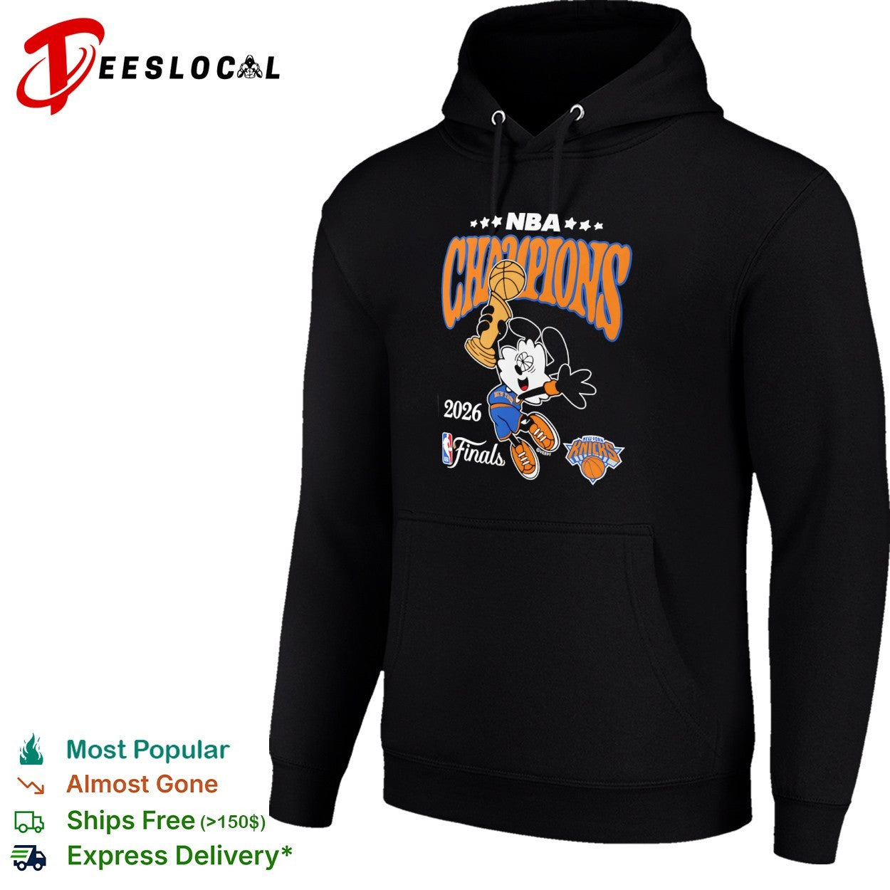 Vick New York Knicks 2026 NBA Champions Finals shirt