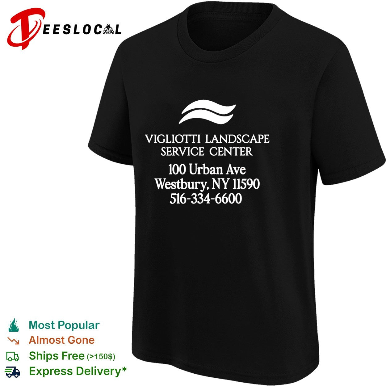 Vigliotti Landscape Service Center Promo shirt