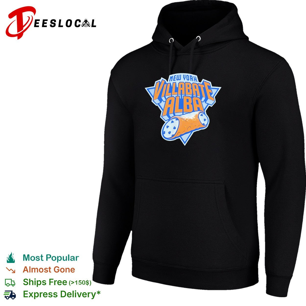 Villabate Alba New York cannoli pastry style New York Knicks shirt