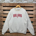 Vintage Ballard FC Ballard Jumper Ballard FC Ballard Fc Embroidery Logo Cream Colour Large Size T-Shirts