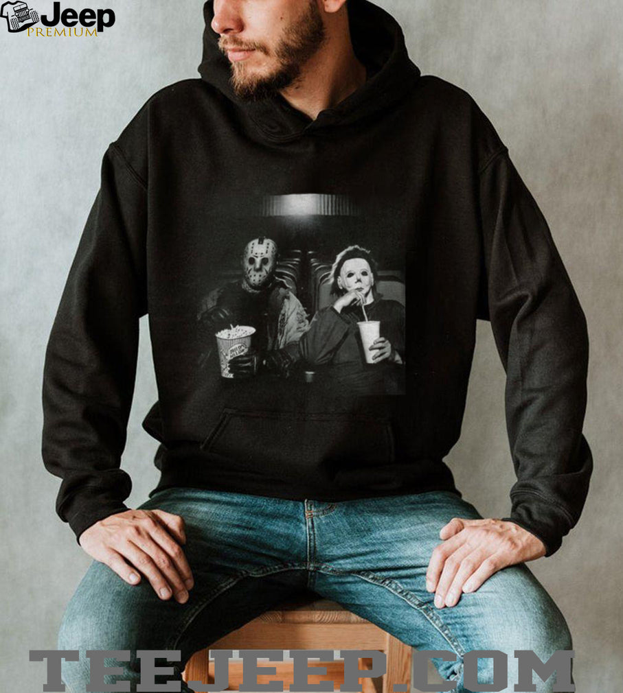 Vintage Jason And Michael Myers Cinema Halloween 2026 shirt