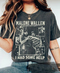 Vintage Y2k I Had Some Help Shirt Country Music Post Wallen Shirt Takes Two Break Heart Two Shirt Morgan Malone Shirt Him Her Short Sleeve Shirt T-Shirts