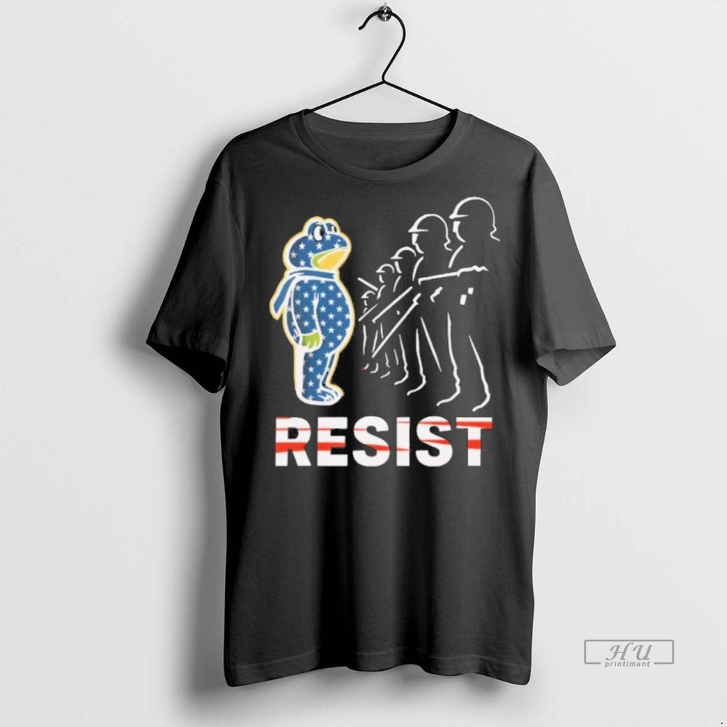 Viral 2025 Resist Portland Frog Tee Shirt Sweater