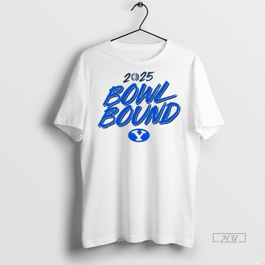 Viral Byu Cougars 2025 Bowl Bound Logo Tee Shirt Sweater