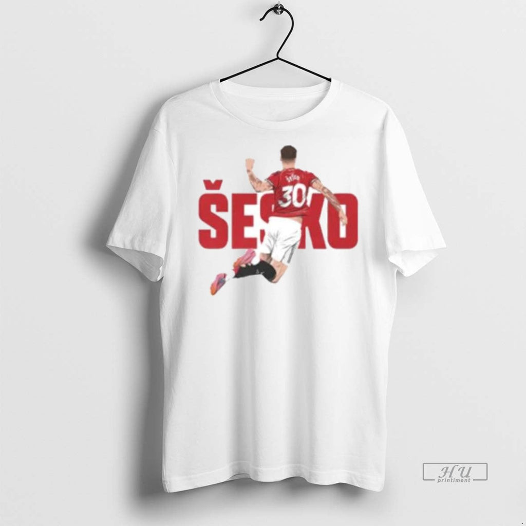 Viral Benjamin Sesko Manchester United Graphic Ornaments Tee Shirt Sweater