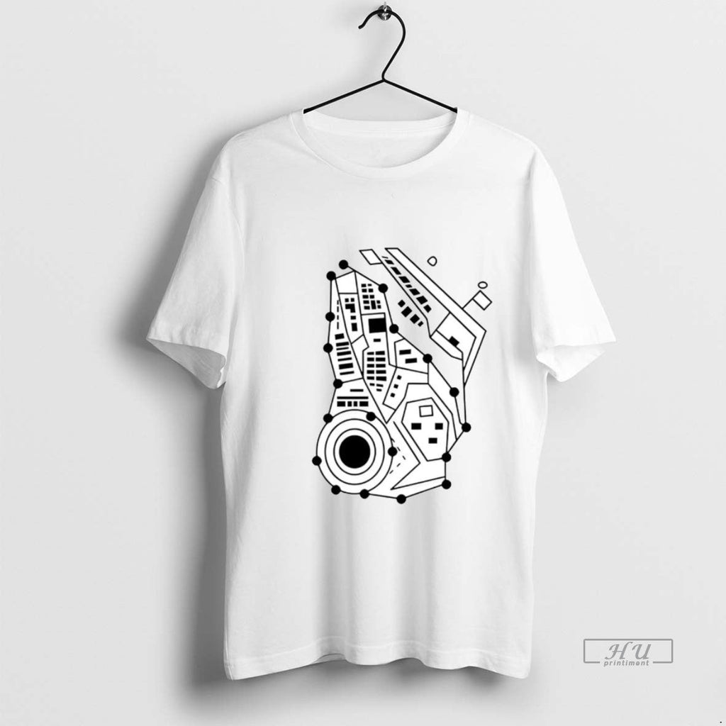 Viral Circuit Board 3 4 Tee Shirt Sweater