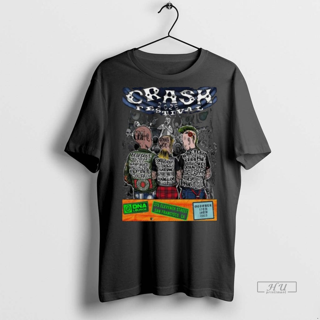 Viral Crash Festival October 17 18 2025 Dna Lounge In San Francisco Ca Long Sleve