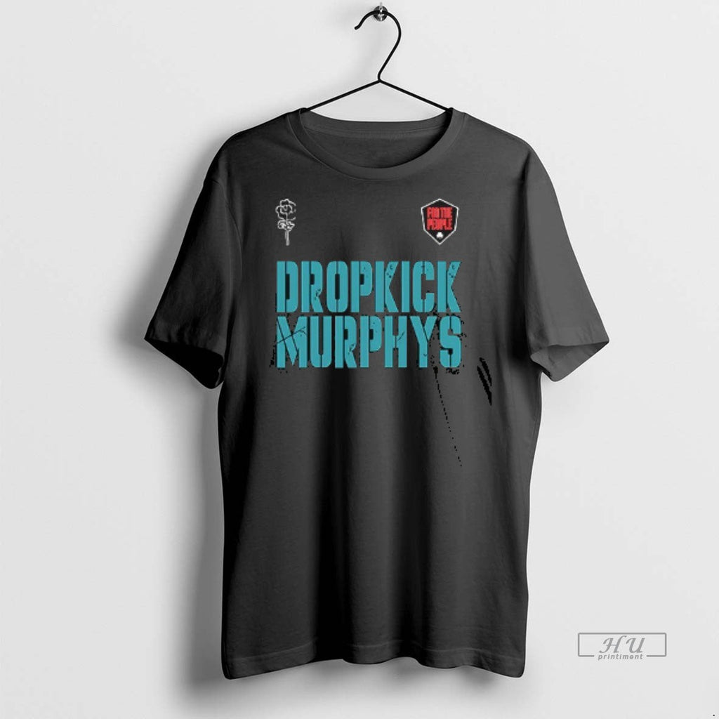 Viral Dropkick Murphys For The People 96 Double Sided Tee Shirt Sweater