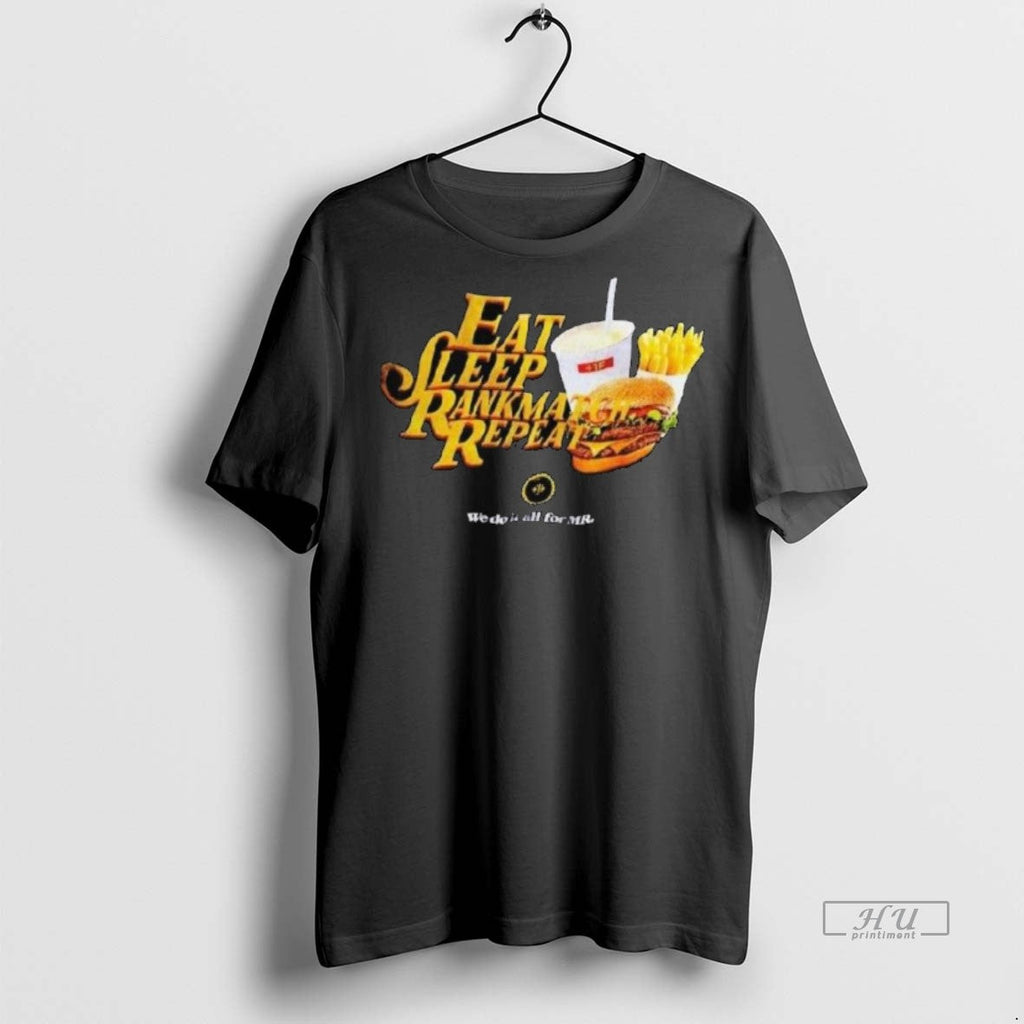 Viral Eat Sleep Rankmatch Repeat Long Sleve Tee Shirt Sweater