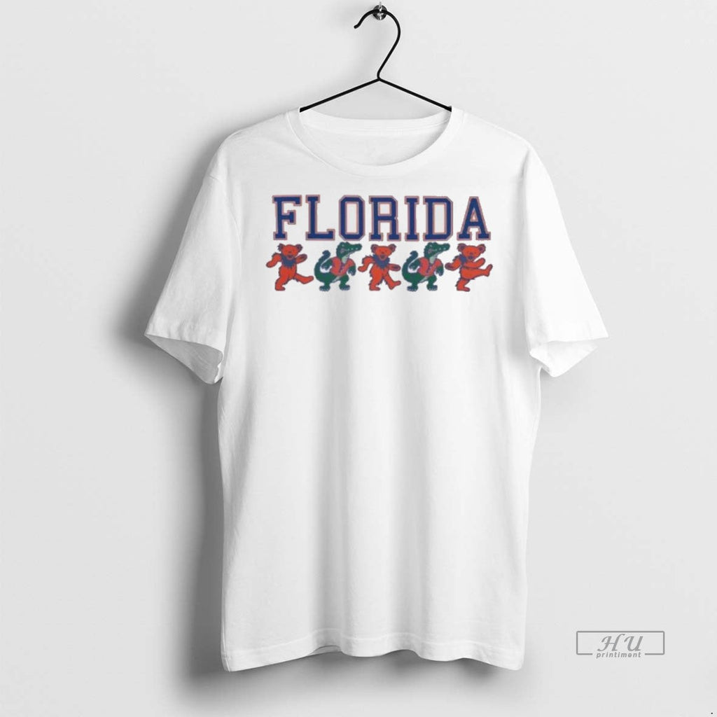 Viral Florida Gator X Grateful Dead Mascot Bears 2025 Tee Shirt Sweater