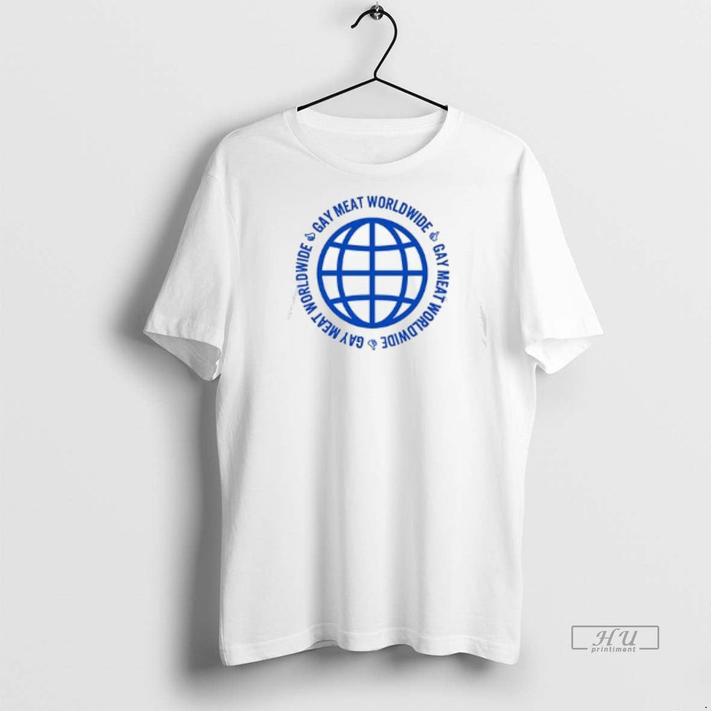 Viral Gay Meat Worldwide Connect With Little Meatheads Online Double Sided Tee Shirt Sweater