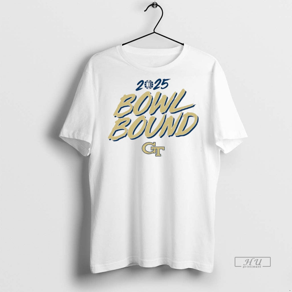 Viral Georgia Tech Yellow Jackets 2025 Bowl Bound Logo Tee Shirt Sweater