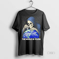 Viral Grim Reaper The World Is Yours Tee Shirt Sweater