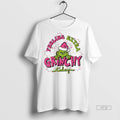 Viral Grinch Feeling Extra Grinchy Today Christmas White Tee Shirt Sweater
