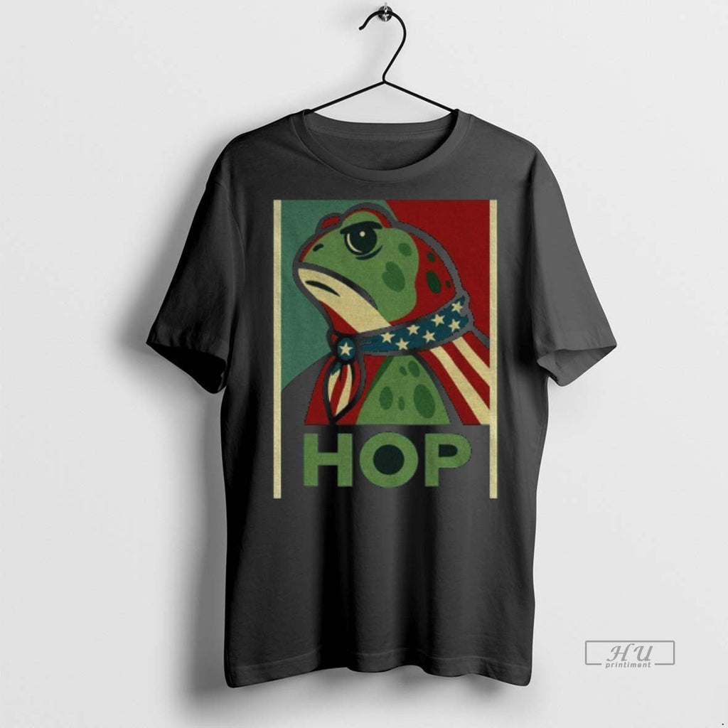Viral Hop No Hope Without Hop I Resist Portland Frog Tee Shirt Sweater