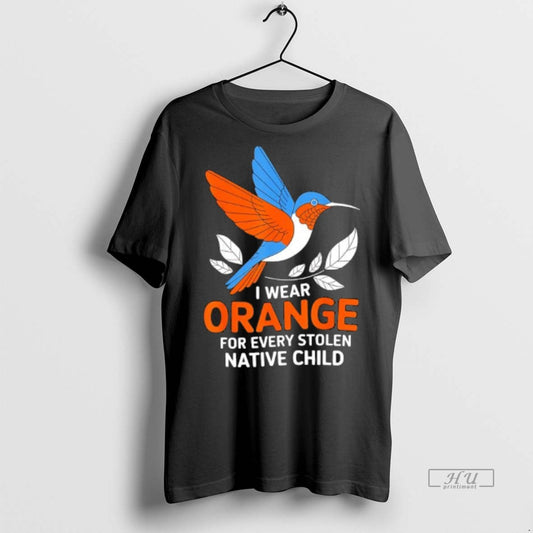 Viral I Wear Orange For Every Native Child Awareness Bird Tee Shirt Sweater