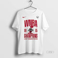 Viral Las Vegas Aces 2025 Wnba Champions Trophy Team Signature Double Sided Tee Shirt Sweater