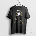 Viral Los Angeles Dodgers Nlcs Champions 2025 Signatures Tee Shirt Sweater