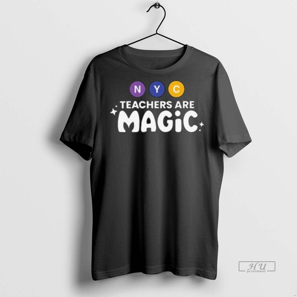 Viral Nyc Teachers Are Magic Long Sleve Tee Shirt Sweater