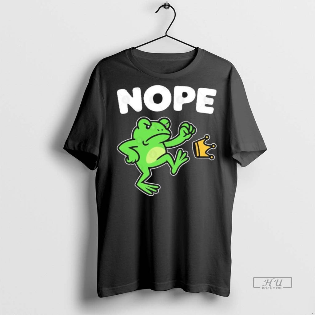 Viral No Kings Nope Portland Frog Protest Tee Shirt Sweater