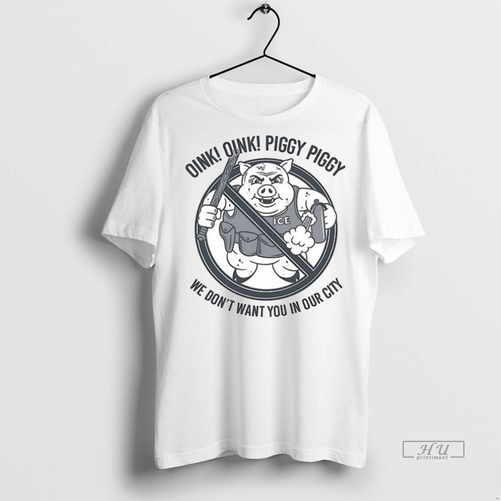 Viral Oink Oink Piggy Piggy We Dont Want You In Our City Ceramic Ceramic And