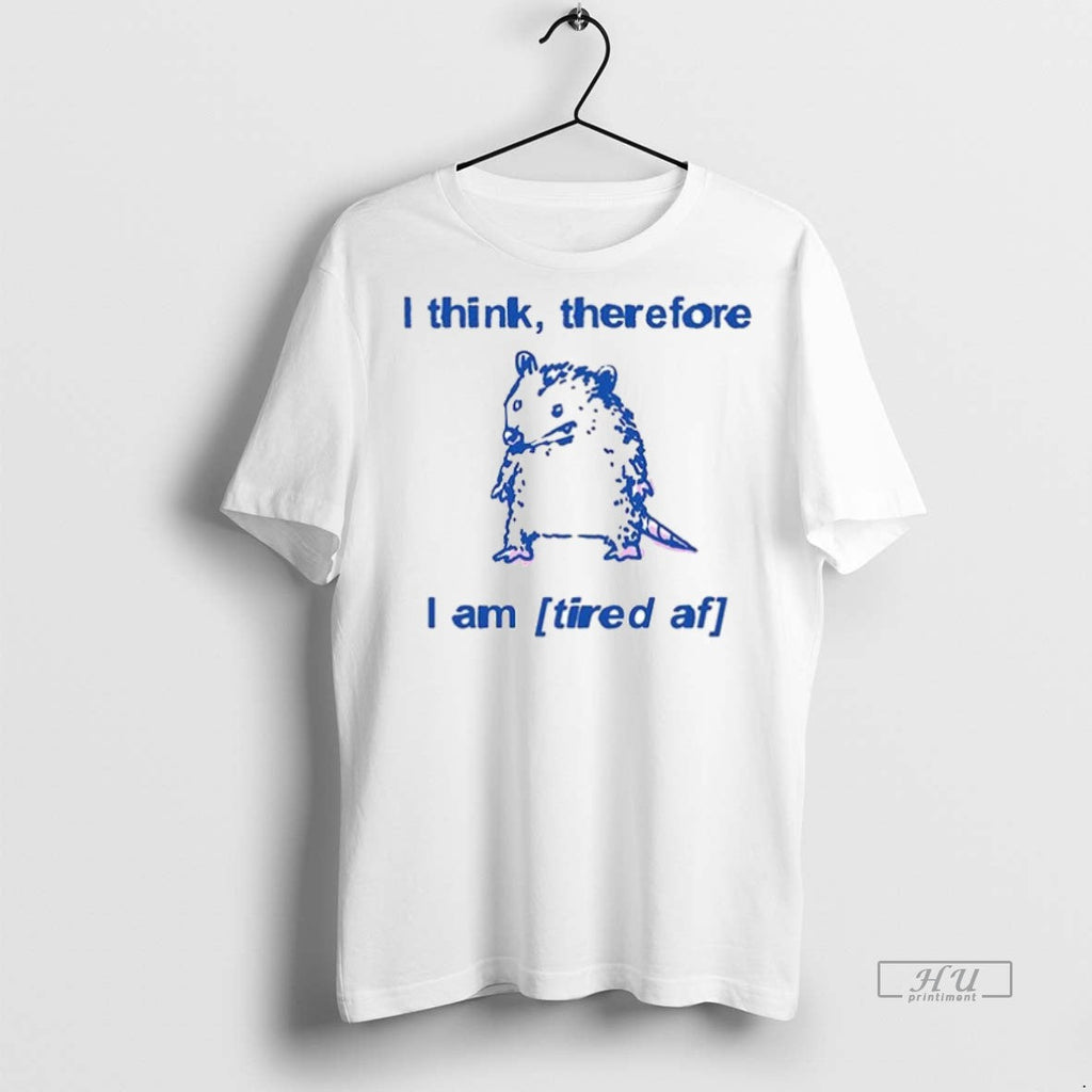 Viral Opossums I Think Therefore I Am Tired Af Ceramic Ceramic And Classic Dad Cap