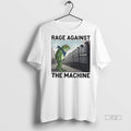Viral Portland Frog Protest Rage Against The Machine Inspired Political Activist Anti Fascism Graphic Tee