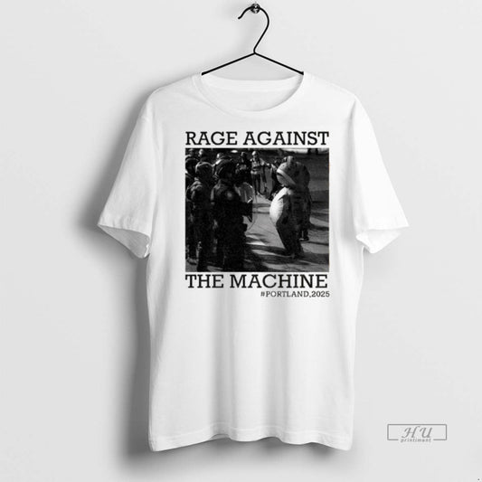 Viral Portland Frog Protest Rage Against The Machine Poland 2025 Tee Shirt Sweater