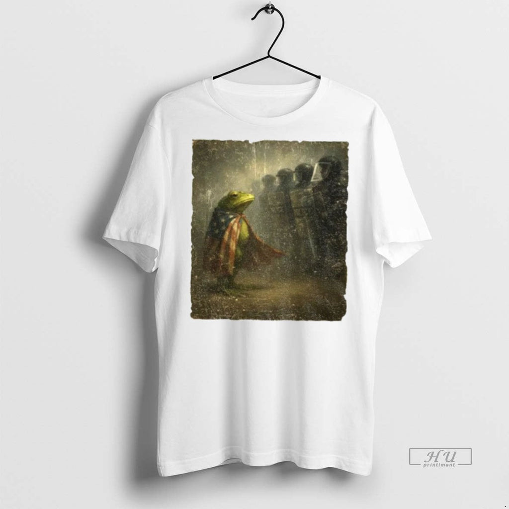 Viral Portland Frog Protest Resist Equality Tee Shirt Sweater
