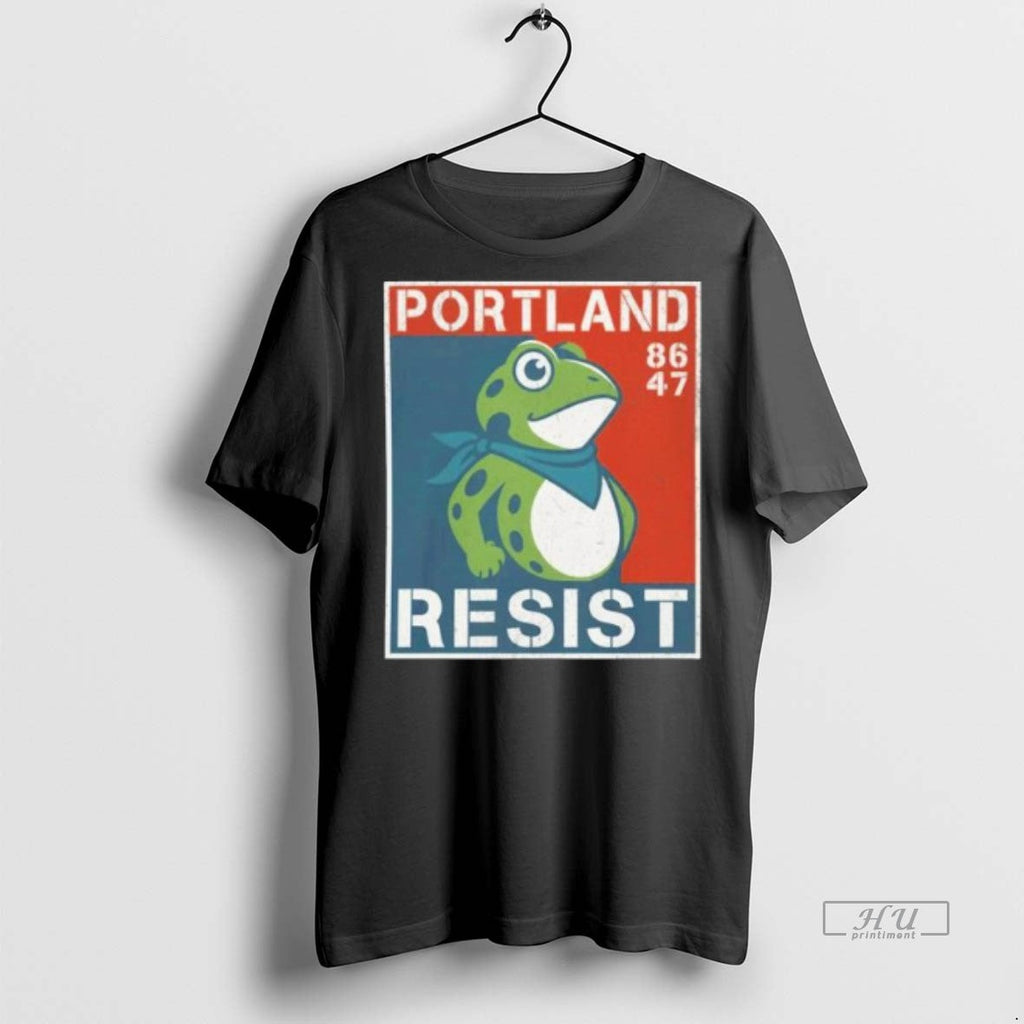 Viral Portland Frog Resist 86 47 Tee Shirt Sweater