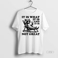 Viral Raccoon It Is What It Is And It Is Not Great Tee Shirt Sweater