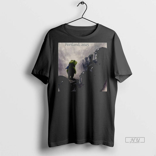 Viral Resist Portland Frog 2025 Political Tee Shirt Sweater