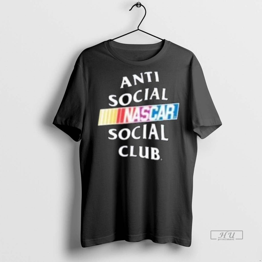 Viral Store Anti Social Social Club X Nascar Black Games Shit Long Sleve