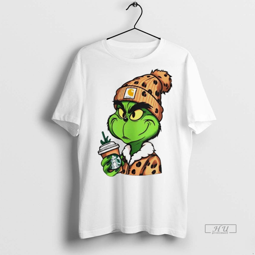 Viral The Grinch Christmas White Tee Shirt Sweater