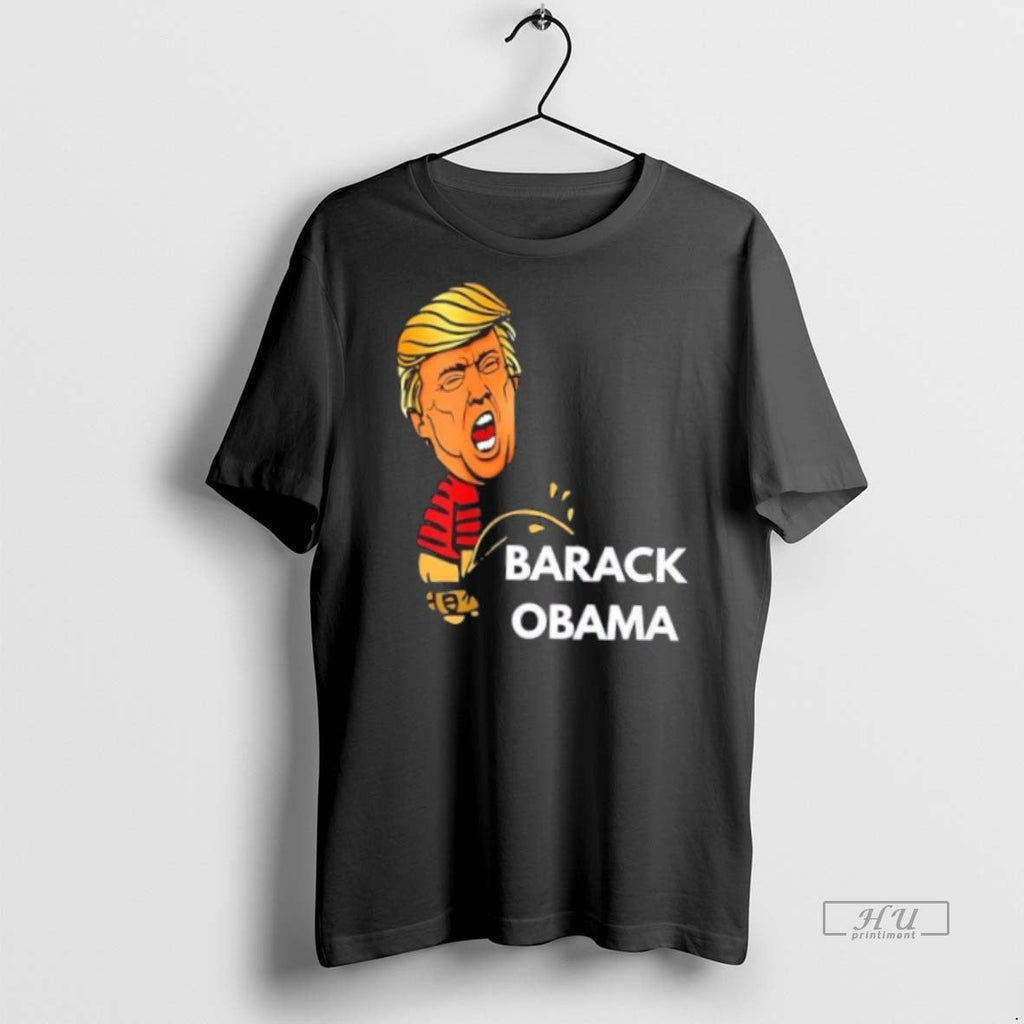 Viral Trump Piss On Obama Conservative Patriot Political Tee Shirt Sweater