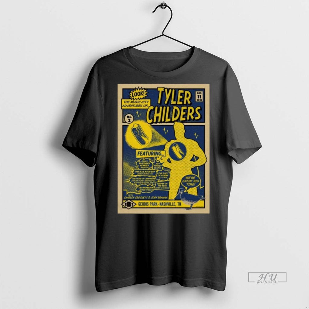 Viral Tyler Childers October 11 2025 Nashville Tn Long Sleve Tee Shirt Sweater