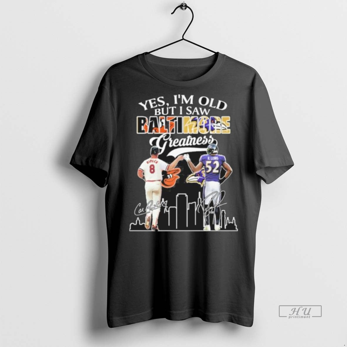 Viral Yes Im Old But I Saw Baltimore Legends Ripken And Ray Lewis Greatness Signatures
