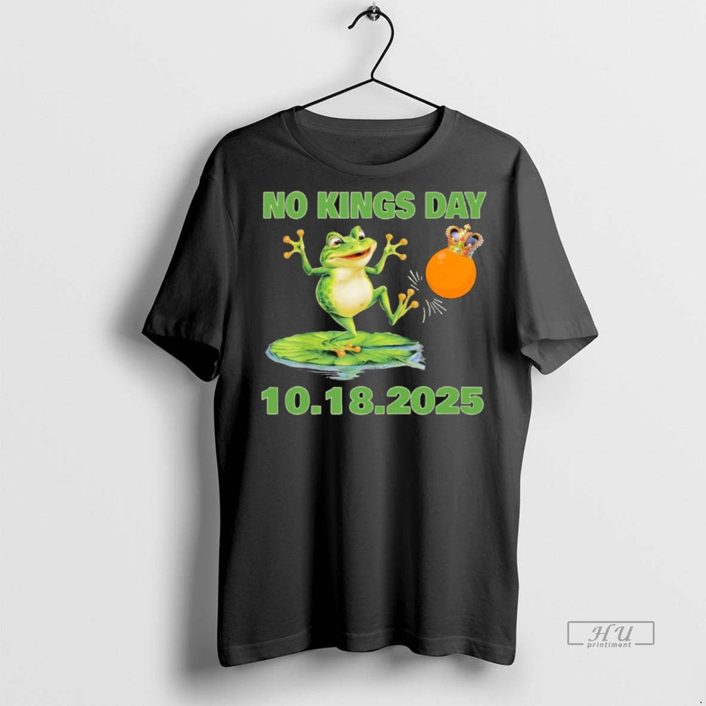 Viral No Kings Portland Frog Protest 10 18 Tee Shirt Sweater