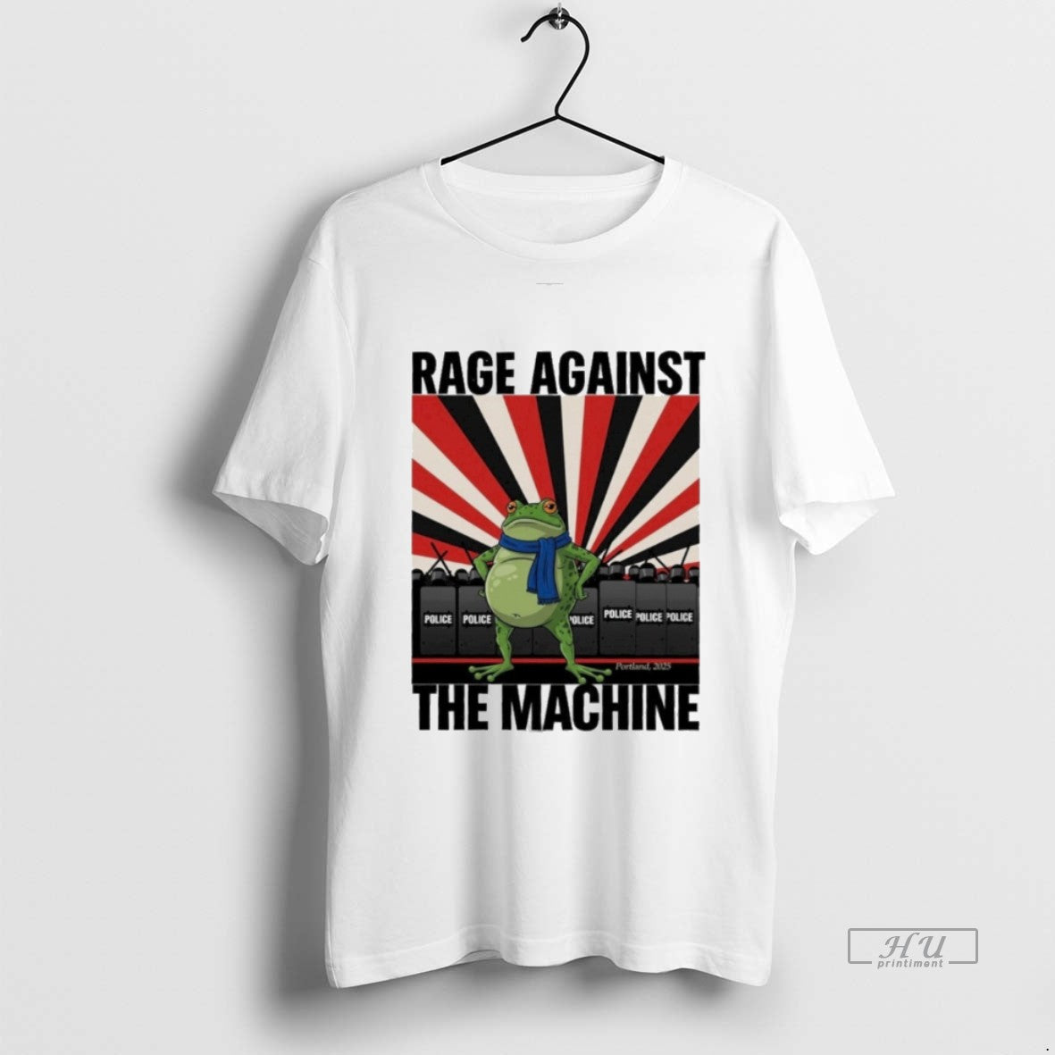 Viral Rage Against The Machine Frog Political Protest 2025 Tee Shirt Sweater